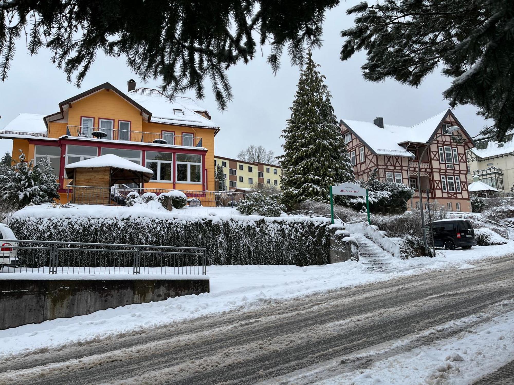 Hotel Haus Am See Bad Sachsa Exterior foto